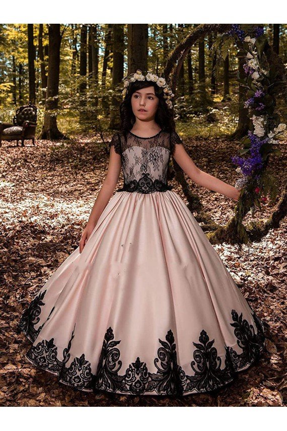 Ivory Ball Gown Sweetheart Neck Sleeveless Flower Girl Dress Bristol