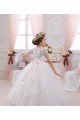 Ivory Ball Gown Sweetheart Sleeveless Long Flower Girl Dress Bristol