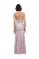 Floor Length Long Mermaid Lace Bridesmaid Dress / Prom Dress with Low Back Bristol