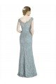 Off the Shoulder Mermaid Lace Bridesmaid Dress / Prom Dress with Cap Sleeves Bristol