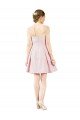 Short Knee Length Sweetheart Satin Cocktail Bridesmaid Dress Bristol