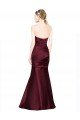 Mermaid Sweetheart Soft Formal Satin Bridesmaid Dress / Prom Dress with Pleats Bristol