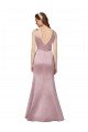 Sexy Formal Satin Bridesmaid Dress / Prom Dress with Side Cutouts Bristol