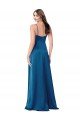 Cowl Neck Salky Satin Bridesmaid Dress / Prom Dress Bristol