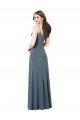 Classic Spandex Bridesmaid Dress / Prom Dress with Scoop Neckline Bristol