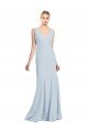 Sleeveless Seamed Bodice Trumpet Bridesmaid Dress / Prom Dress Bristol