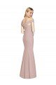 Off the Shoulder Criss Cross Back Trumpet Bridesmaid Dress / Prom Dress Bristol