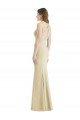 Criss Cross Twist Cutout Back Trumpet Bridesmaid Dress / Prom Dress Bristol