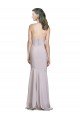 Crepe Mermaid Bridesmaid Dress / Prom Dress with Low Back Bristol