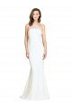 Soft Tulle Shoulder Overlay Mermaid One Shoulder Formal Crepe Bridesmaid Dress Bristol