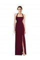 Tie Halter Open Back Trumpet Bridesmaid Dress / Prom Dress Bristol