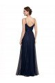 Spaghetti Strap Tulle Bridesmaids Dress with Ballerina Neckline Bristol