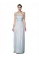 One Shoulder Illusion Tulle Bridesmaid Dress with Knot Detail Bristol