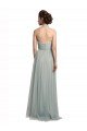 Halter Ruched Sweetheart Neckline Tulle Bridesmaid Dress Bristol