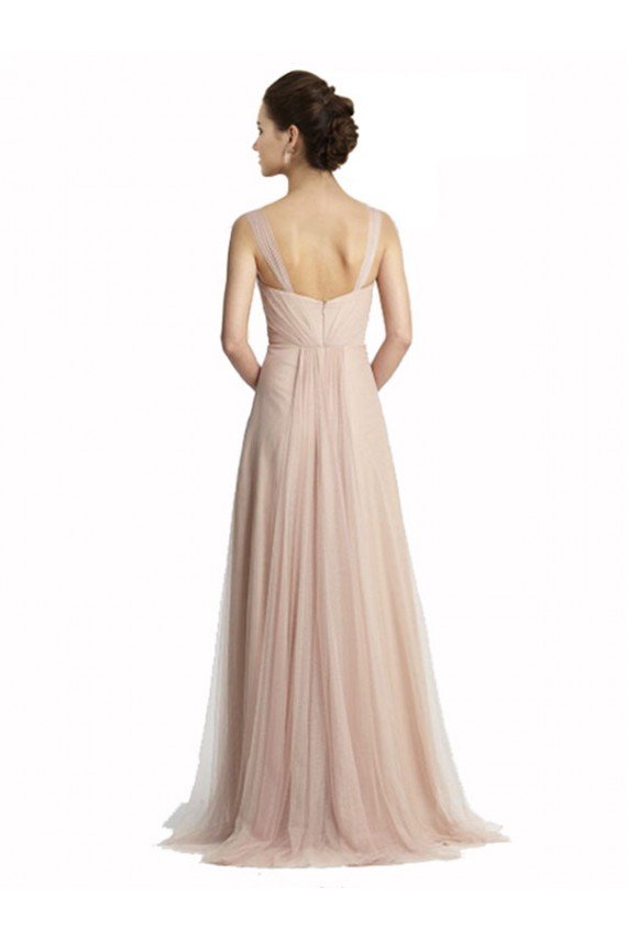 Sweetheart A-Line Tulle Draped Bridesmaid Dress Bristol
