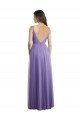 Sweetheart Deep V-Back Tulle Bridesmaid Dress with Draped Bodice Bristol
