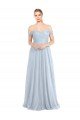 Sweetheart Neckline Off the Shoulder Tulle Bridesmaid Dress Bristol
